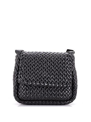 Bottega Veneta Cobble Flap Shoulder Bag Padded Intrecciato Leather Small (view 1)