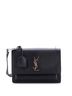 Saint Laurent 100% Leather Black Sunset Satchel Leather Medium One size - photo 1