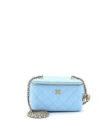 Chanel Pearl Crush Vanity Case with Chain Quilted Lambskin Small (view 1)