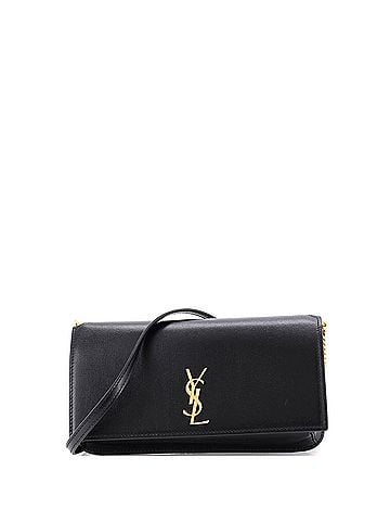 Saint Laurent Classic Monogram Phone Holder Shoulder Bag Leather (view 1)
