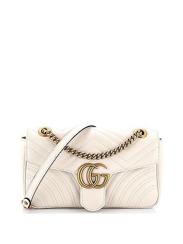 Gucci GG Marmont Flap Bag Matelasse Leather Medium (view 1)