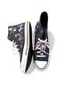 Converse 100% Canvas Graphic Black Blue Sneakers Size 10 1/2 - photo 12