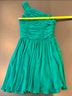 Halston Heritage 100% Polyester Solid Green Cocktail Dress Size 6 - photo 4