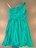 Halston Heritage 100% Polyester Solid Green Cocktail Dress Size 6 - photo 3