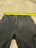 Denim Forum Gray Black Cargo Pants Size 28 - photo 13