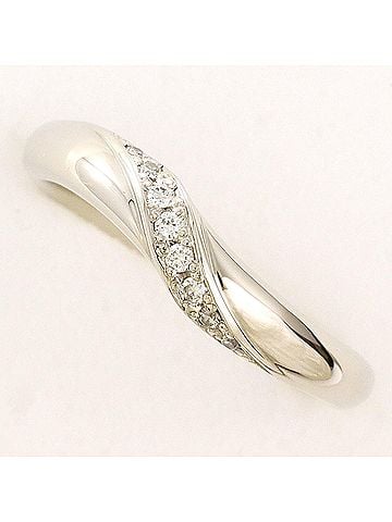 Unbranded PT999 Platinum Ring with Diamond (no carat marking) and Sapphire. Total weight 3.9g. Like new condition. (view 1)