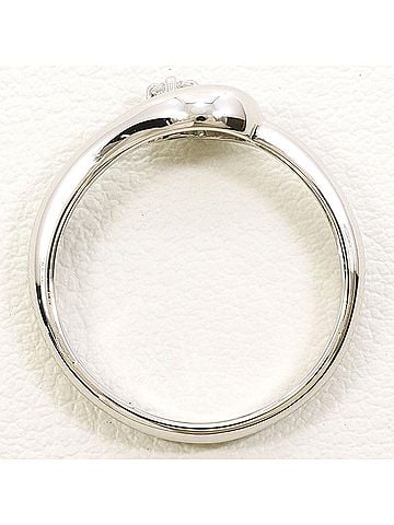 Unbranded PT900 Platinum Ring with 0.05ct Diamond, Total Weight 3.2g, Like New Condition. (view 2)