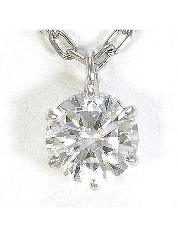 Unbranded PT900 Platinum / PT850 Necklace with 0.30ct Diamond, Total Weight 1.9g, 45cm, Like New Condition. (view 1)