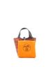 Hermès 100% Leather Brown Multi Color Orange Pink Picotin Bag Vibrato PM One size - photo 3