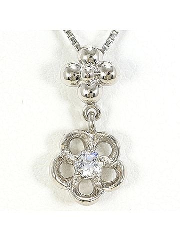 Unbranded PT900 Platinum / PT850 Necklace with Blue Moonstone, Total Weight 3.6g, 40cm, Like New Condition (view 1)