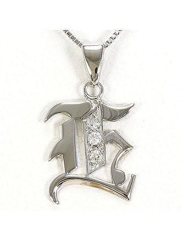 Unbranded K14 14K WG White Gold Necklace with 0.05ct Diamond, Total Weight 1.6g, 40cm, Like New Condition (view 1)