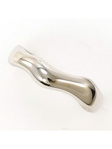 Unbranded K14 14K WG White Gold Ring, Total Weight 1.2g, Like New Condition (view 1)