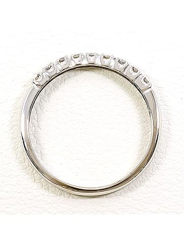 Unbranded K14 14K WG White Gold Ring, 1 Diamond, 0.20ct, Total Weight 1.3g, Like New Condition. (view 2)