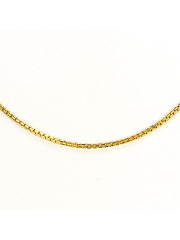 Unbranded K24 24K YG Yellow Gold Necklace, Total Weight 5.1g, 45cm, Like New Condition (view 1)
