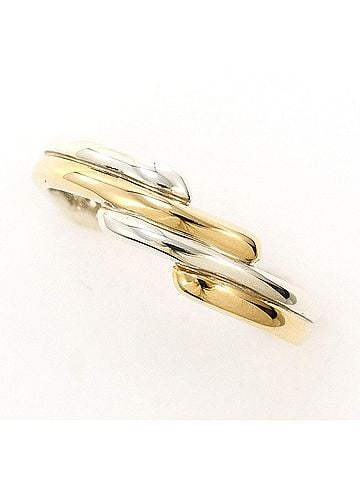 Unbranded K10 10K Yellow Gold (YG) Silver Ring, Total Weight 2.1g, Like New Condition. (view 1)