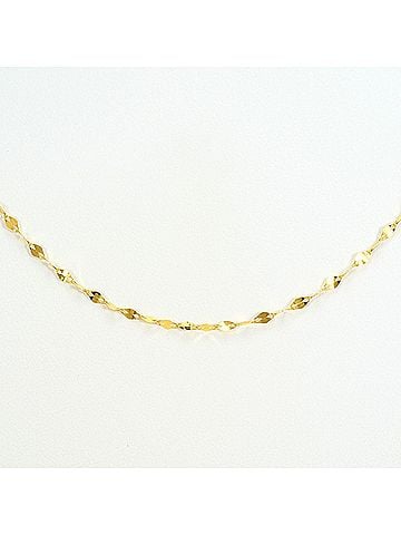Unbranded K24 24K Yellow Gold Necklace, Total Weight 1.6g, 60cm, Like New Condition (view 1)