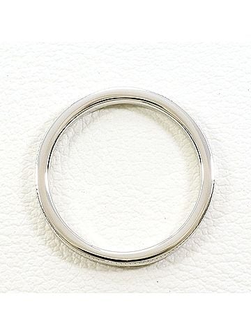 Unbranded PT900 Platinum Ring with 0.07 ct Diamond, Total Weight 2.8g, Like New Condition. (view 2)