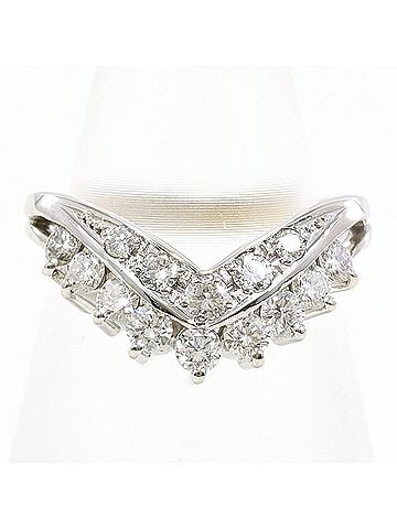 Unbranded PT900 Platinum Ring with 0.70ct Diamond, Certificate of Authenticity Included, Total Weight 5.0g, Like New Condition. (view 1)