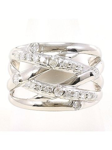 Unbranded PT900 Platinum Ring with 1 Diamond (0.50ct), Certificate of Authenticity, Total Weight 9.7g, Like New Condition. (view 1)