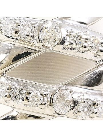 Unbranded PT900 Platinum Ring with 1 Diamond (0.50ct), Certificate of Authenticity, Total Weight 9.7g, Like New Condition. (view 2)