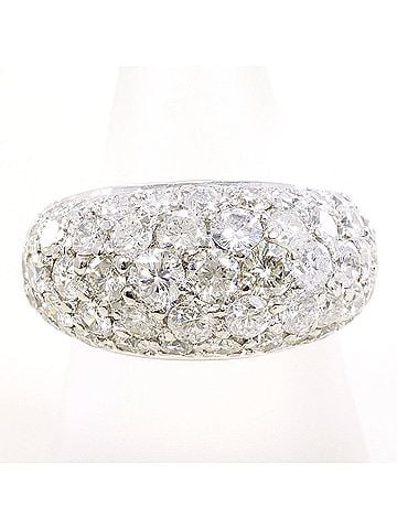 Unbranded PT900 Platinum Ring, 1 Diamond, 4.352ct, with Certificate of Authenticity, Total Weight 13.9g, Like New Condition. (view 1)