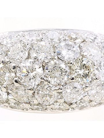 Unbranded PT900 Platinum Ring, 1 Diamond, 4.352ct, with Certificate of Authenticity, Total Weight 13.9g, Like New Condition. (view 2)