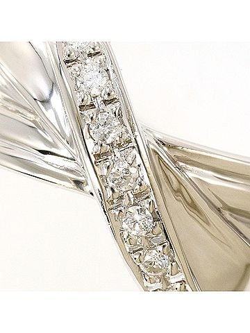 Unbranded PT900 Platinum Ring, 1 Diamond (0.07ct), with Certificate of Authenticity, Total Weight 5.2g, Like New Condition. (view 2)