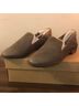 Lucky Brand 100% Leather Gray Brown Flats Size 6 - photo 11