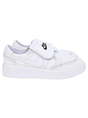 Nike Nike Kwondo 1 G-Dragon Peaceminusone Triple Sneakers in White Leather (view 1)