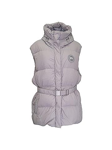 Canada Goose Canada Goose Rayla Belted Vest in Grey Polyamide (view 1)