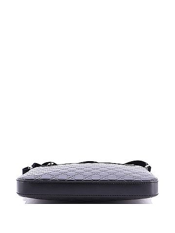 Gucci Signature Zip Messenger Bag Guccissima Leather Medium (view 2)