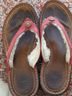 Ugg Red Sandals Size 7 1/2 - photo 6
