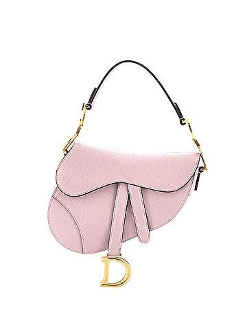 Christian Dior Saddle Handbag Leather Mini (view 1)