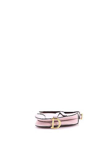 Christian Dior Saddle Handbag Leather Mini (view 2)