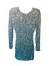 Hello Molly 100% Polyester 97% Polyester 3% Elastane Multi Color Cocktail Dress Size 4 - photo 1