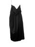 David's Bridal 100% Polyester 100% Polyester Solid Black Cocktail Dress Size 18 - photo 1
