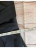 David's Bridal 100% Polyester 100% Polyester Solid Black Cocktail Dress Size 18 - photo 10
