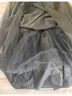 David's Bridal 100% Polyester 100% Polyester Solid Black Cocktail Dress Size 18 - photo 12