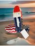 Floafers 100% Acrylic Stars Stripes Red White Blue Flats Size 7 - photo 7