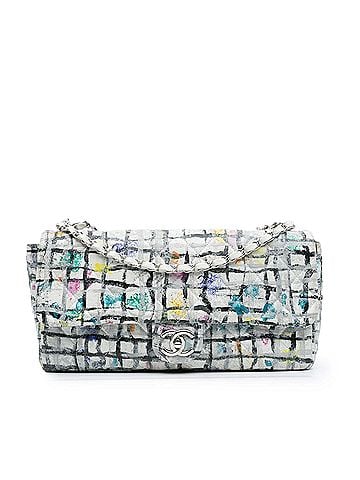Chanel Medium Calfskin Hand Painted Graffiti Flap (view 1)