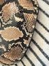 Clare V. 100% Leather Snake Print Tan Belt Bag One size - photo 3