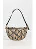 Clare V. 100% Leather Snake Print Tan Belt Bag One size - photo 7