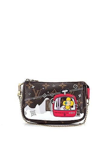 Louis Vuitton Pochette Accessoires Limited Edition Vivienne Xmas Monogram Canvas Mini (view 1)