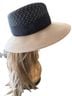 Eric Javits Black Tan Sun Hat One size - photo 1