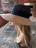 Eric Javits Black Tan Sun Hat One size - photo 3