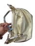 Brighton 100% Leather Gold Leather Hobo One size - photo 2
