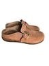 Earth 100% Leather Solid Brown Tan Mule/Clog Size 11 - photo 5
