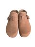 Earth 100% Leather Solid Brown Tan Mule/Clog Size 11 - photo 11
