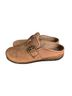 Earth 100% Leather Solid Brown Tan Mule/Clog Size 11 - photo 12