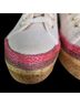 Keds for Kate Spade 100% Canvas Solid Multi Color Ivory Pink Sneakers Size 7 - photo 8